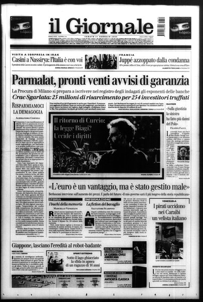 Il giornale : quotidiano del mattino